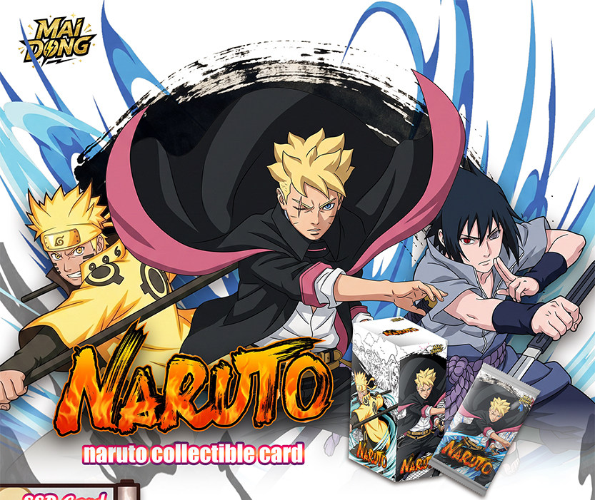 Anime Merchandise For Kids - Autentiche Carte Collezionabili Naruto Uzumaki, Set