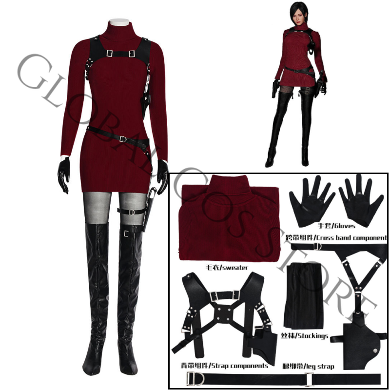 Costume Cosplay Ada Wong dal F - Cosplay Wig Colored recensione e prezzo