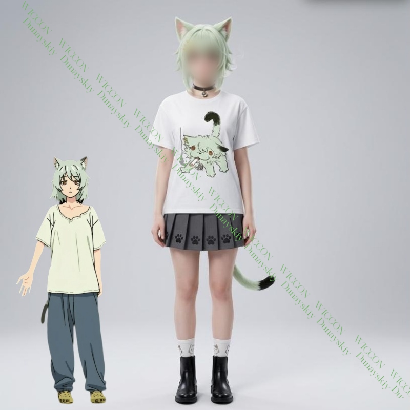T-shirt in cotone a maniche co - Anime Merchandise Shirt recensione e prezzo