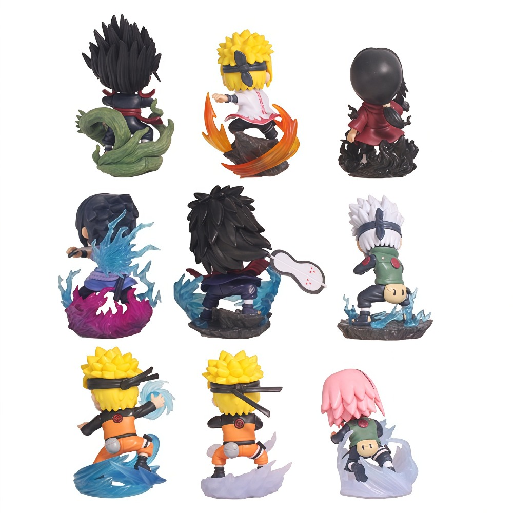 1-9 Stili Naruto Q-version Fig - Anime Merchandise For Kids recensione e prezzo