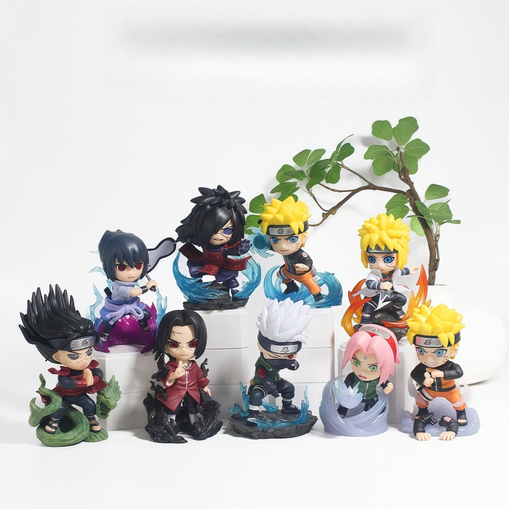 1-9 Stili Naruto Q-version Fig - Anime Merchandise For Kids recensione e prezzo