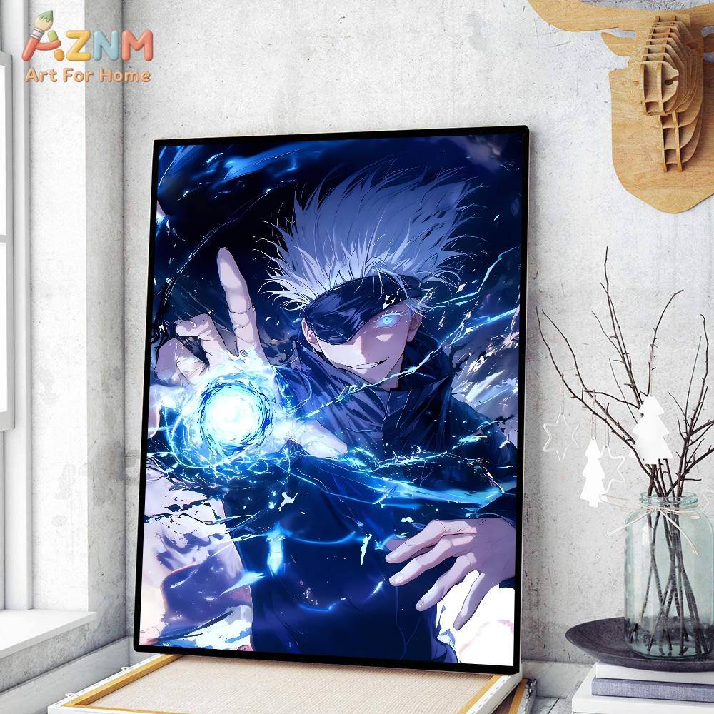 AZNM Jujutsu Kaisen Gojo Sator - Anime Merchandise Posters recensione e prezzo