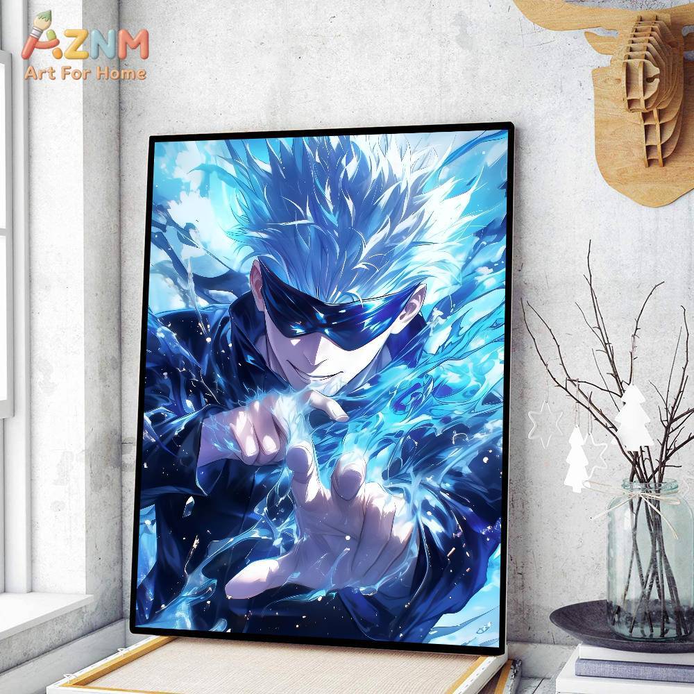AZNM Jujutsu Kaisen Gojo Sator - Anime Merchandise Posters recensione e prezzo