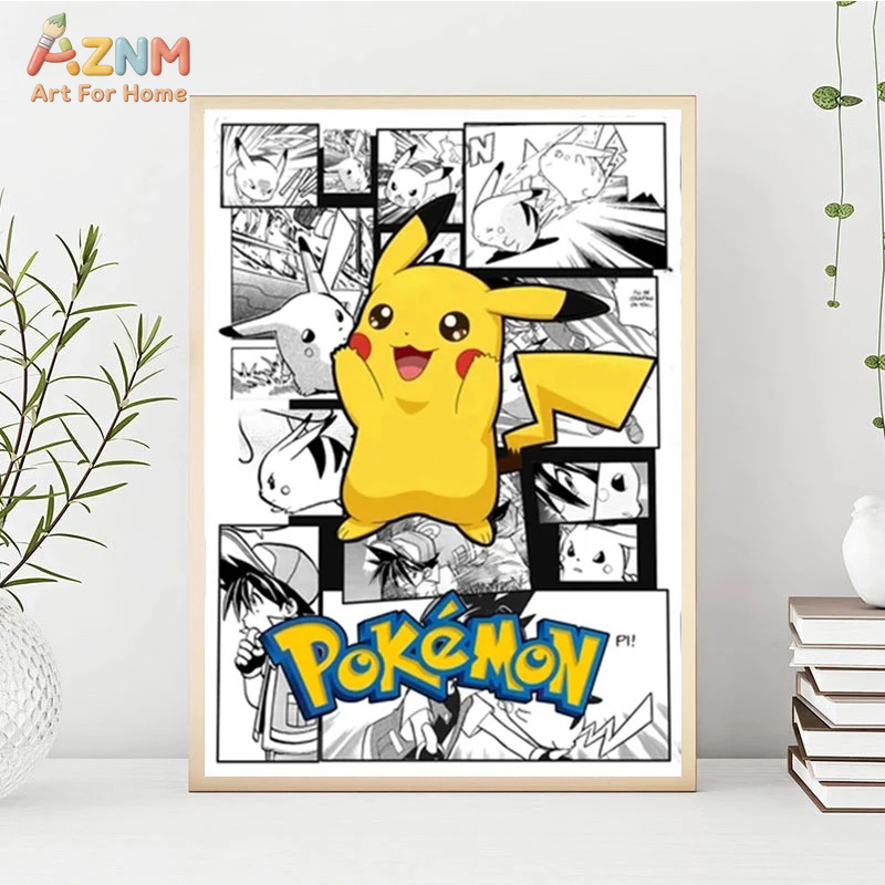 AZNM Pokemon Charizard Pikachu - Anime Merchandise Posters recensione e prezzo