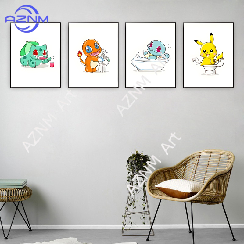 Dipinti su Tela di Pokemon, St - Anime Merchandise Posters recensione e prezzo